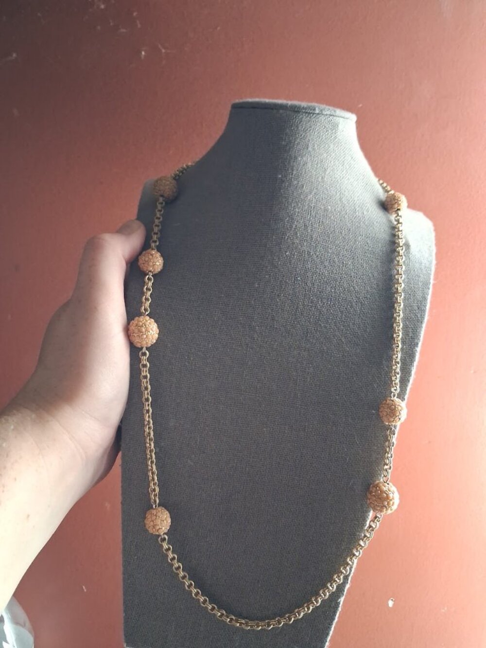 40 inch statement necklace